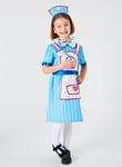 Tu Blue Nurse Costume 3-4 Years