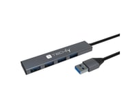 Techly Slim - Hubb - Skrivbordsmodell
