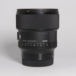 Sigma Used 85mm f/1.4 DG DN Art Lens L-Mount