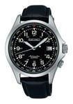 Seiko Klockarmband 6R15-02N0 / SARG007 Läder Svart 20mm