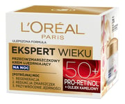 L'Oreal Paris Age Expert 50+ anti-rynkuppstramande nattkräm 50ml (P1)