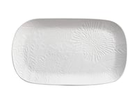 Maxwell & Williams DR0312 Panama Large Serving Platter in Gift Box, Stoneware, White, 39 x 23 cm