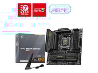 MSI MAG B850M MORTAR WIFI, AMD, AM5-sockel, AMD Ryzen 7000 Series, AMD Ryzen 8000 Series, AMD Ryzen 9000 Series, AM5-sockel, DDR5-SDRAM, 256 GB