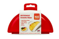 good2heat 4035 Microwave 2 Egg Omelette Maker - Red , 18 x 4 x 12 cm