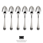 Versace Rosenthal - Greca Cutlery - Set 6 Spoons Table Stainless Steel