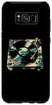 Coque pour Galaxy S8+ Platine vinyle DJ Camouflage – Amoureux de musique vintage