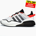Adidas Originals ZX 2K Boost Pure Junior Retro Running Shoes Fitness Gym Trainer