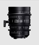 Sigma Cine 18-35mm T2 Zoom Lens Fully Luminous Metric - Sony Mount