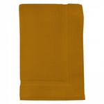Tapis de bain en coton 800 gr/m2 50x80 cm lagune moutarde, par Soleil d'ocre - Jaune