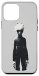 Coque pour iPhone 12 mini Alien maigre de Bob | Image fixe vidéo du KGB Alien