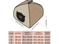 Hobbydog Igloo Booth - Black With Feet R2