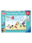 Ravensburger Woezel & Pip Summer and Winter Jigsaw Puzzle 2x24 Floor
