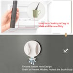 Toothbrush Holder Wall-mounted Storage Box Electric B Onesize