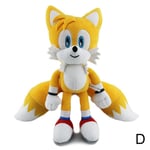 30cm Sonic The Hedgehog Shadow Amy Rose Knuckle Tail Plyschleksak CW D One size