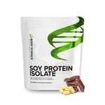Body Science 4 x Veganprotein - Soy Isolate 750 g Double Chocolate Peanut Sojaprotein, Veganskt proteinpulver gram