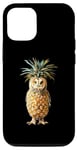 Coque pour iPhone 15 Hibou ananas