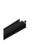 2m aluprofil CORNER10.V2 A1C/U1 - Svart anodiserad, hörn, LED-skena