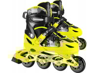 Nils Extreme Na18137a Fritids Justerbara Gula Rullskridskor R. 39-42