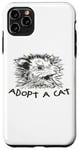 iPhone 11 Pro Max Adopt A Street Cat Funny Opossum Team Trash Animal Humor Case