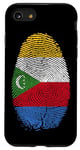 iPhone SE (2020) / 7 / 8 Comoros Flag Fingerprint It is in my DNA Comorian Case