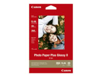 Canon Photo Paper Plus II PP-201 - Papier photo glacé - 270 microns 100 x 150 mm - 260 g/m² - 5 feuille(s) - pour PIXMA iP2600, iP2700, iP3500, iP4500, iX7000, MG8250, MP220, MP520, MX700...