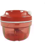 HKK  Tupperware Chef Turbo-chef Röd D158 Lökhackare Speedy Boy Lökskärare 27357 Gratis frakt