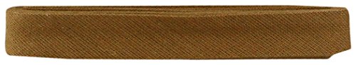 Inastri Cotton Bias Binding 14/4/4mm Colour Light Brown 88 – 3m, 100%, 13 x 11 x 2 cm