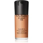 MAC Cosmetics Studio Fix Fluid SPF 15 24HR Matte Foundation + Oil Control Matterende foundation SPF 15 Skygge NC44.5 30 ml