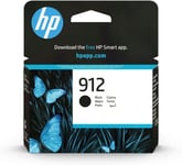 HP 3YL80AE Pro 8010/8020 series 912 Original Ink Cartridge, Black, Single Pack