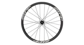 Roue arriere zipp 202 firecrest v2 tubeless disc   9 12x135 142mm   corps campagnolo   stickers blanc