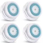 4-pack Ersättningsborsthuvuden för Clarisonic Mia 1 Mia2, Djuprengörande