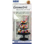 PME GMC123 Geometric MultiCutter for Cake Design - Right-Angled Triangle, Large Size, 1.25-Inch, White