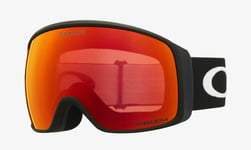 Oakley 7104 07 Flight Tr. L Mask Snow Goggles Matte Black Prizm Torch