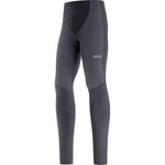 GOREWEAR C3 Partial GORE-TEX INFINIUM™ Thermo Tights+, Black/Neon Yellow, XL