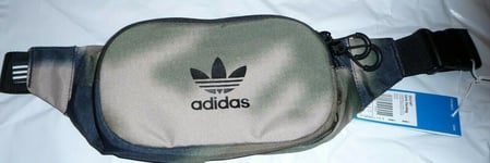 Adidas Originals Graphic Waist Bum Hip Travel Bag Camo Unisex Black/Green/Brown