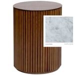 Petit Palais Skänk Marmor 55 cm, Teak
