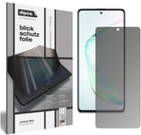 dipos I Privacy Filter compatible with Samsung Galaxy Note 10 Lite Screen Protector Anti-Spy 4-Way Protection