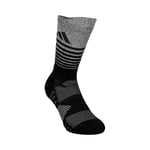 adidas Unisex COLD.RDY XCity Reflective Running Socks, Black/Reflective Silver/Black, 10.5-12.5