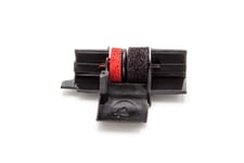 vhbw 1x Rouleau d'encre noir-rouge compatible avec Canon MP 121 LTS/MG, 120 MG-ES II calculatrice de poche, caisse enregistreuse