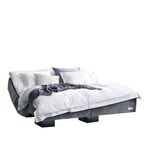 Carpe Diem Beds - Vindö Inkl. Matta Medium Grey 90X210 ME, DG/Eggshell, Prestige - Ställbara sängar