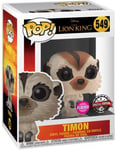 Figurine Funko Pop - Le Roi Lion 2019 [Disney] N°549 - Timon - Floqué (40698)