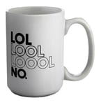 LOL White 15oz Large Mug Cup