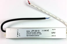 LED-trafo IP67 229:-: LPV-20-12