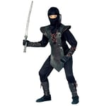 W WIDMANN MILANO Party Fashion - Costume enfant Ninja, Samouraï, Guerrier Kung Fu, Combattant japonais, Costumes de Carnaval