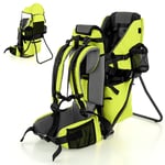 "Child Carrier Backpack with Removable Canopy, Detachable Mouth wipes & Storage"
