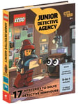 Buster Books - LEGO® Books: Junior Detective Agency (with detective minifigure, dog mini-build, 2-sided poster, play scene, evidence envelope and bricks) Bok