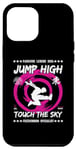 Coque pour iPhone 12 Pro Max Parkour Freerunner Design : Jump High Touch the Sky