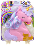 Mattel Polly Pocket Rainbow Unicorn Salon Toys