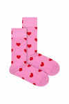 Novelty Heart Design Soft Breathable Cotton Socks - Great Gift