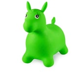 CKH Outdoor Riding Pony Children Inflatable Toy Vaulting Horse Baby Vaulting Horse, Green